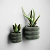 Modernized Pottery Wall Planter