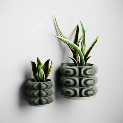 Modernized Pottery Wall Planter