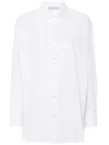 Modes Garments Long-sleeve Cotton Blouse In White