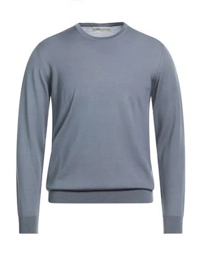 Modes Garments Man Sweater Light Grey Size 38 Merino Wool In Gray