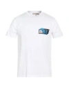 Modes Garments Man T-shirt White Size L Cotton In White
