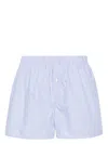 Modes Garments Striped Cotton Boxers In Blue