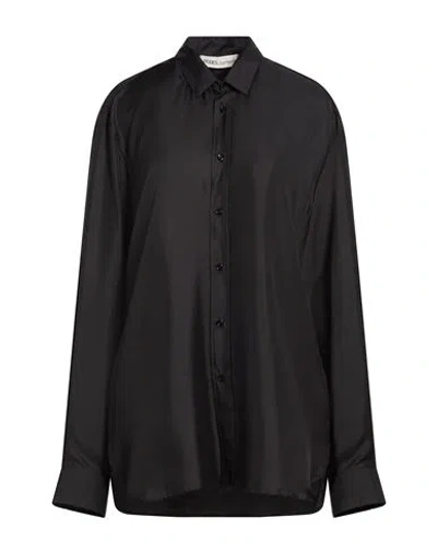 Modes Garments Woman Shirt Black Size Xl Silk
