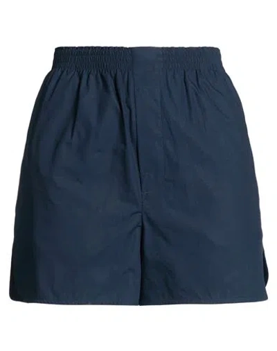 Modes Garments Woman Shorts & Bermuda Shorts Midnight Blue Size M Cotton