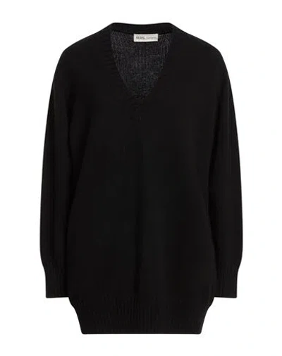 Modes Garments Woman Sweater Black Size M Wool, Cashmere