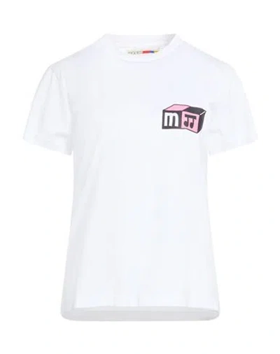 Modes Woman T-shirt White Size L Cotton