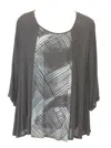 Modesce Women's Rebecca Swing Tunic - Plus In Black In Black