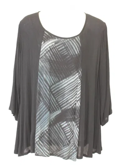 Modesce Women's Rebecca Swing Tunic - Plus In Black