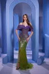 Modessa Couture M24633 Prom Formal Long Mermaid Evening Dress In Multi
