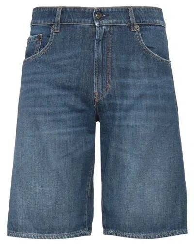 Modfitters Man Denim Shorts Blue Size 34 Cotton