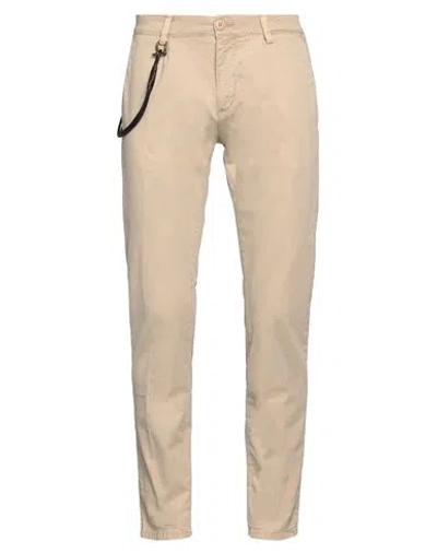 Modfitters Man Pants Beige Size 31 Cotton, Elastane In Beige