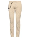 Modfitters Man Pants Beige Size 38 Cotton, Elastane
