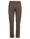 Modfitters Man Pants Brown Size 34 Cotton, Elastane