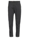 Modfitters Man Pants Charcoal Size 40 Cotton, Elastane In Grey