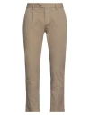 Modfitters Man Pants Khaki Size 31 Cotton, Elastane In Beige