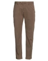 Modfitters Man Pants Khaki Size 40 Cotton, Elastane In Beige