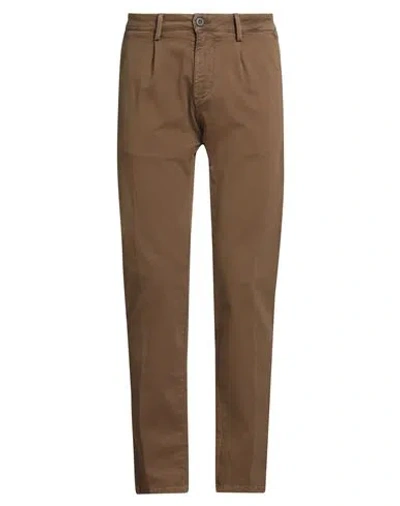 Modfitters Man Pants Light Brown Size 30 Cotton, Elastane