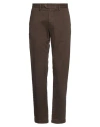 Modfitters Man Pants Military Green Size 33 Cotton, Elastane In Green