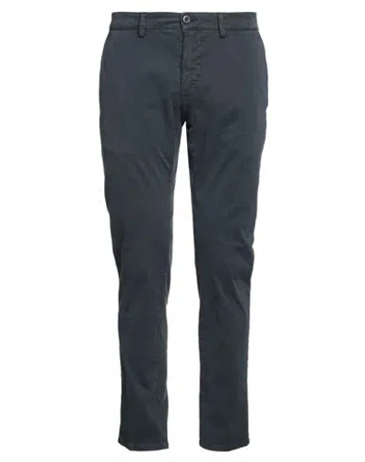 MODFITTERS MODFITTERS MAN PANTS NAVY SIZE 30 COTTON, ELASTANE