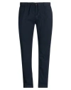 Modfitters Man Pants Navy Size Xxl Cotton, Elastane In Blue