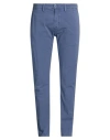 Modfitters Man Pants Slate Blue Size 32 Cotton, Elastane