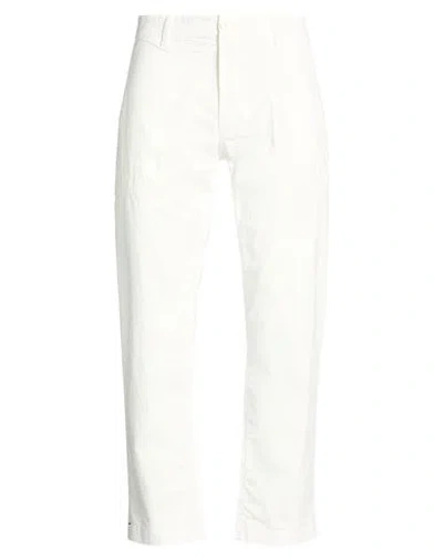 Modfitters Man Pants White Size 33 Cotton, Elastane