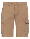 Modfitters Man Shorts & Bermuda Shorts Camel Size 30 Cotton In Beige