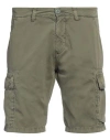 Modfitters Man Shorts & Bermuda Shorts Military Green Size 33 Cotton