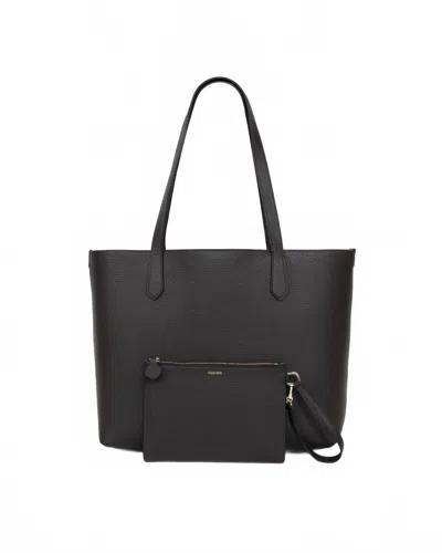 Modher Women's Bellagio Large Tote Bag In Dark Brown In Black