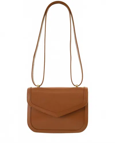 Modher Women's Maya Crossbody Bag In Brown Saddle