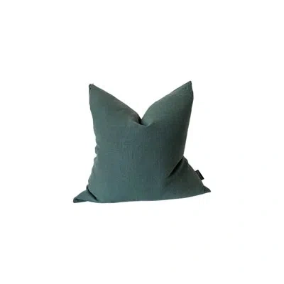 Modish Decor Pillows Linen Pillow Cover In Lagoon