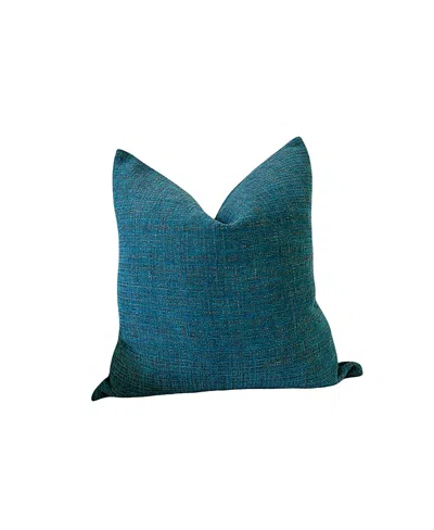 Modish Decor Pillows Square Pillow Cover, 24"l X 24"w In Blue