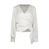 Modistas Women's Acacia White Shirt In White