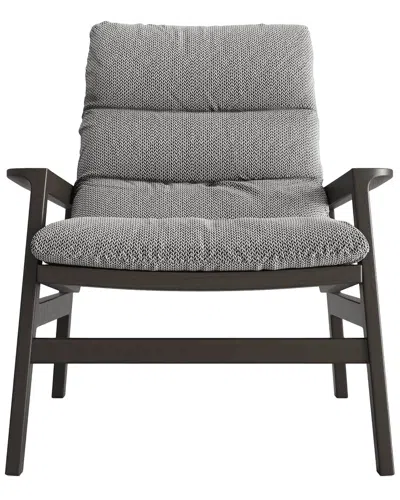 Modloft Fulton Lounge Chair In Grey