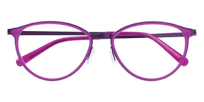 Modo 4048 Dark Purple Women's Glasses Purple Size 52 - Free Lenses - Blue Light Block Available In Multi
