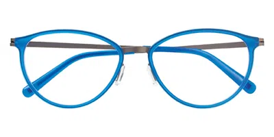 Modo 4048 Light Blue Women's Glasses Blue Size 52 - Free Lenses - Blue Light Block Available In Multi