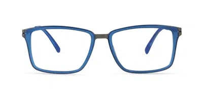 Modo 4504 Blue Men's Glasses Blue Size 52 - Free Lenses - Blue Light Block Available In Multi