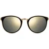 Modo 453 Sunglasses In Black Gold