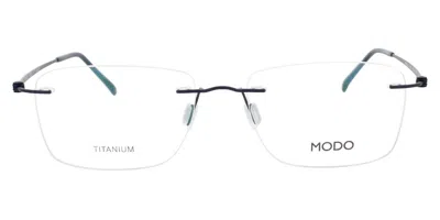 Modo 4628 Dnavy Men's Glasses Blue Size 52 - Free Lenses - Blue Light Block Available In Multi