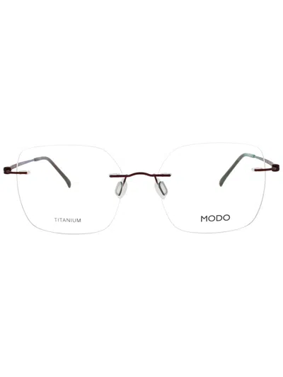 Modo 4634 Eyeglasses In Burgundy - Demo