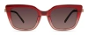 Modo 470 Sunglasses In Red Rose Gradient
