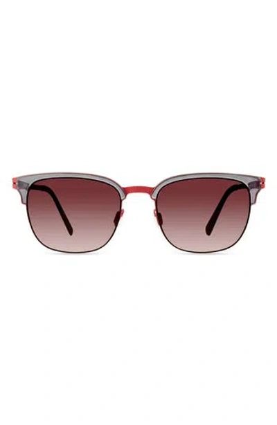 Modo 53mm Polarized Square Sunglasses In Burgundy