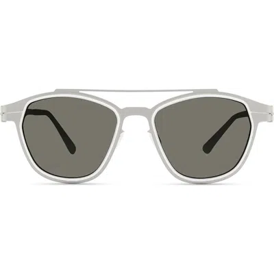 Modo Browline Sunglasses In Gray