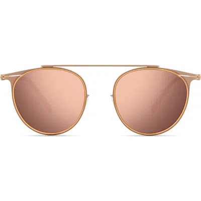 Modo Browline Sunglasses In Gold