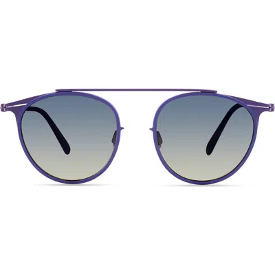 Modo Browline Sunglasses In Purple