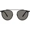 Modo Browline Sunglasses In Black