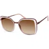 Modo Butterfly Sunglasses In Pink