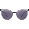 Modo Cat Eye Sunglasses In Purple
