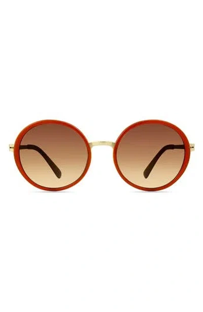 Modo Round Sunglasses In Brown