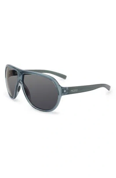 Modo Suzuka 61mm Pilot Sunglasses In Gray